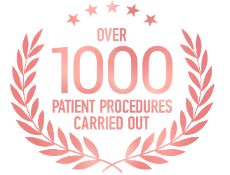 Over 1000 Patient Procedures Carried Out.
